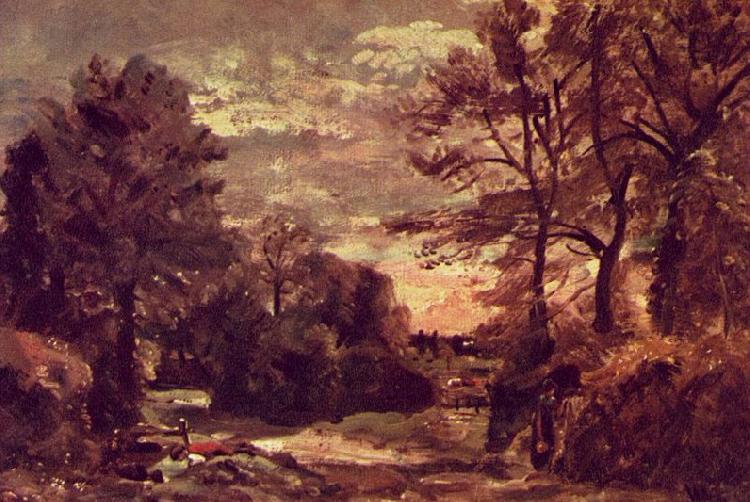 John Constable Landweg oil painting image
